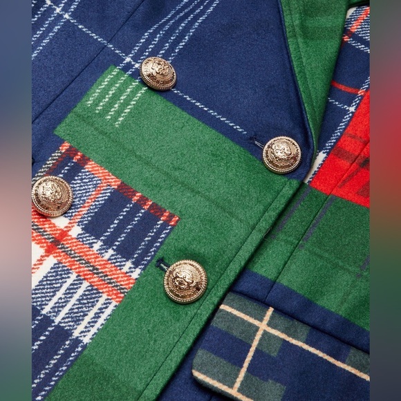 ‼️Plaid Double-Breasted Women's Jacket❤️‼️ - Picture 5 of 8